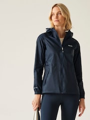 Regatta Navy Blue Womens Waterproof Pack It Jacket III - Image 1 of 10