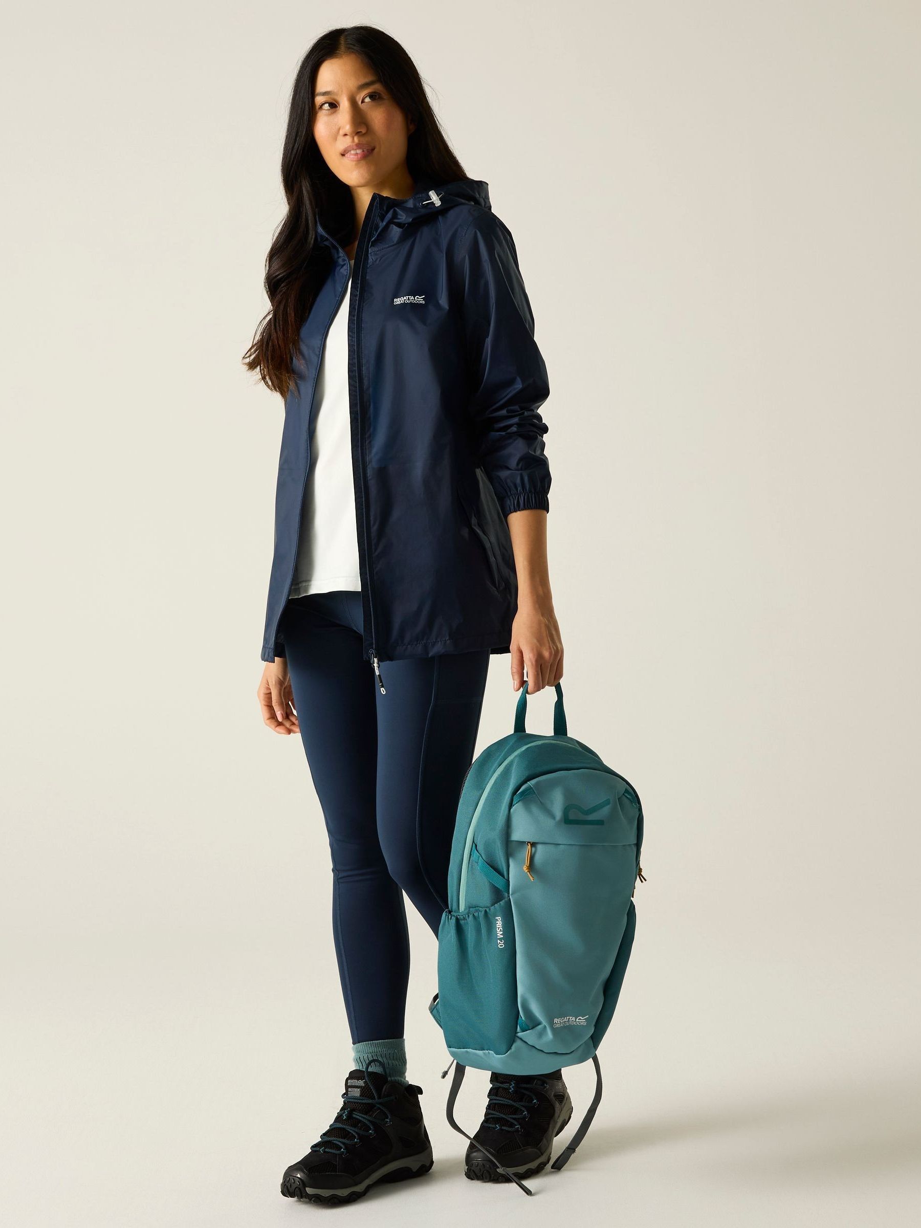 Buy Regatta Navy Blue Womens Waterproof Pack It Jacket III from