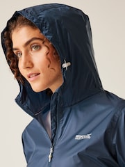 Regatta Navy Blue Womens Waterproof Pack It Jacket III - Image 6 of 10