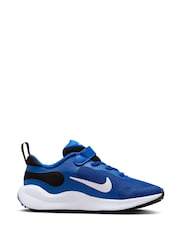 Nike Blue Junior Revolution 7 Trainers - Image 3 of 11