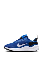 Nike Blue Junior Revolution 7 Trainers - Image 4 of 11