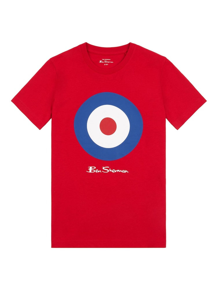 Ben Sherman Red Target T-Shirt - Image 1 of 3