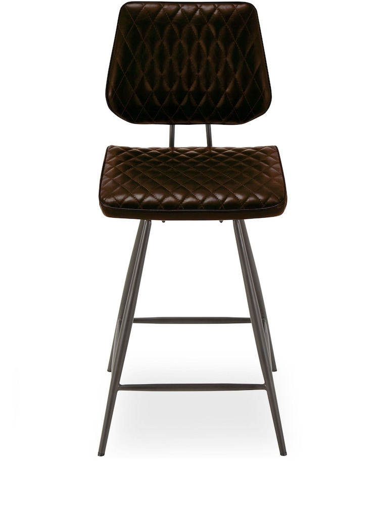 Design Décor Dark Brown Carson Bar Stool - Image 1 of 5