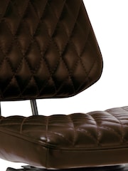 Design Décor Dark Brown Carson Bar Stool - Image 5 of 5
