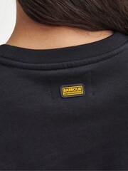 Barbour® International Laia Logo Crew Neck 100% Cotton Sweatshirt - Image 5 of 7