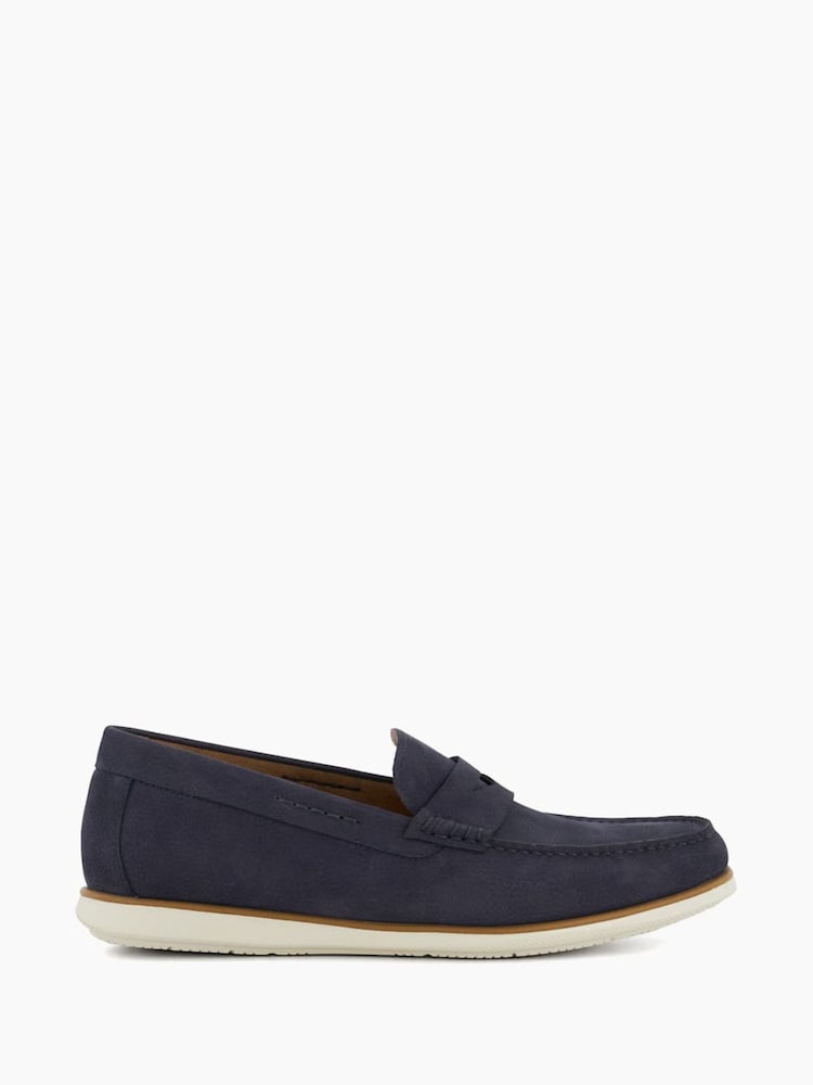 Blau - Standard-Fit - Dune London Loafers mit Berkly-Sohle - Bild 1 von 6 Blau - Standard-Fit - Dune London Loafers mit Berkly-Sohle - Bild 1 von 6