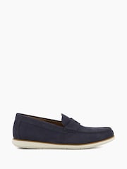 Dune London Blue Standard Fit Berkly Sole Loafers - Image 3 of 6