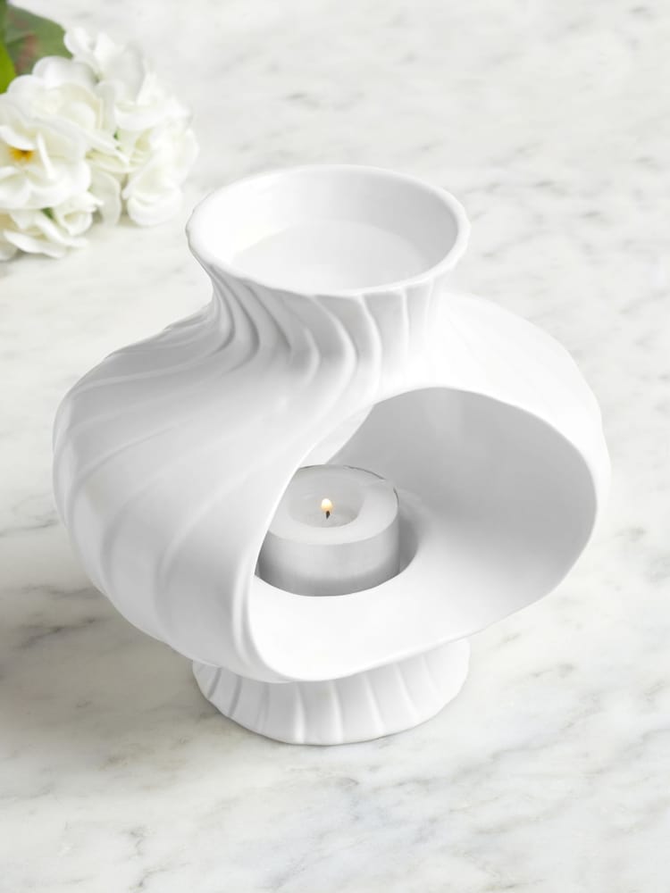Jasmine & Orange Blossom Collection Luxe New York Wax Melt Scented Burner - Image 2 of 5