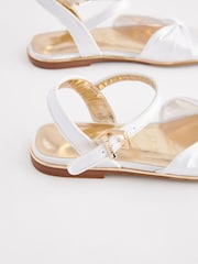 Baker by Ted Baker Girls Satin Bow Sandals - Image 5 of 6