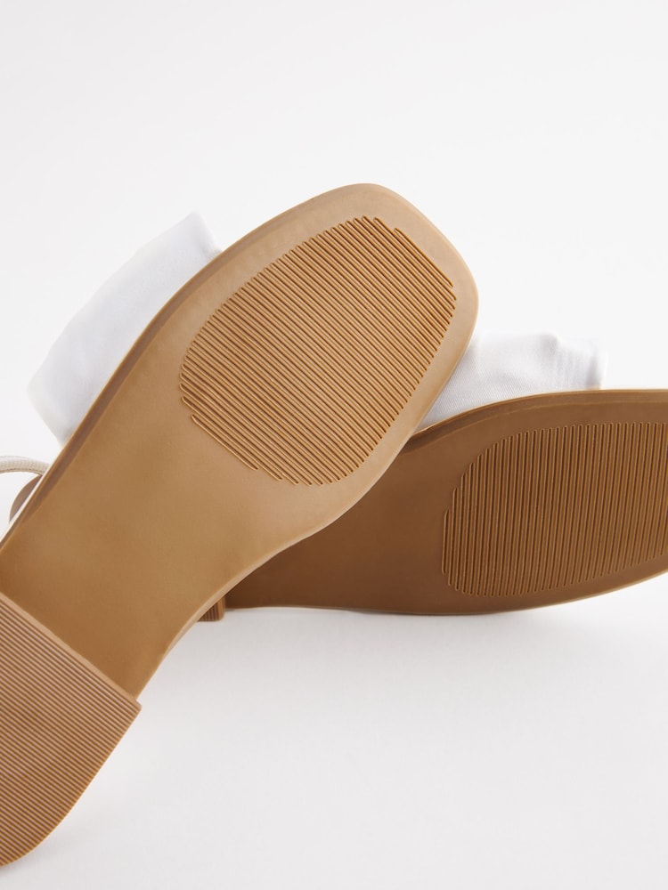 Baker by Ted Baker Girls Satin Bow Sandals - Image 6 of 6