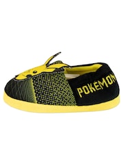 Character Black Pokemon Fleece Printed Slippers - Image 3 of 5