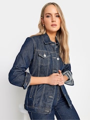 Long Tall Sally Blue 100% Cotton Denim Jacket - Image 1 of 4