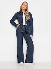 Long Tall Sally Blue 100% Cotton Denim Jacket - Image 2 of 4