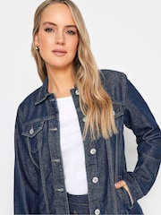 Long Tall Sally Blue 100% Cotton Denim Jacket - Image 4 of 4