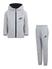 Nike Grey Little Kids Tech Fleece Set - Image 1 of 6
