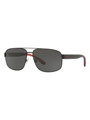 Polo Ralph Lauren Black Navigator Sunglasses - Image 2 of 12