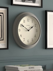 Jones Clocks Grey A Classic Wall Clock - Image 2 of 4