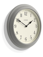 Jones Clocks Grey A Classic Wall Clock - Image 4 of 4