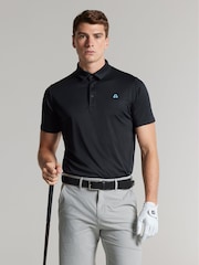 ATSG Essentials Regular Fit Black Polo Shirt - Image 1 of 6