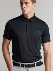 ATSG Essentials Regular Fit Black Polo Shirt - Image 2 of 6