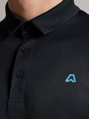 ATSG Essentials Regular Fit Black Polo Shirt - Image 6 of 6