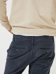 FatFace Blue Straight Cord Trousers - Image 4 of 5