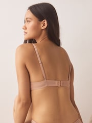 Praline Nude/White Push Up Plunge Lace Bras 2 Pack - Image 4 of 9