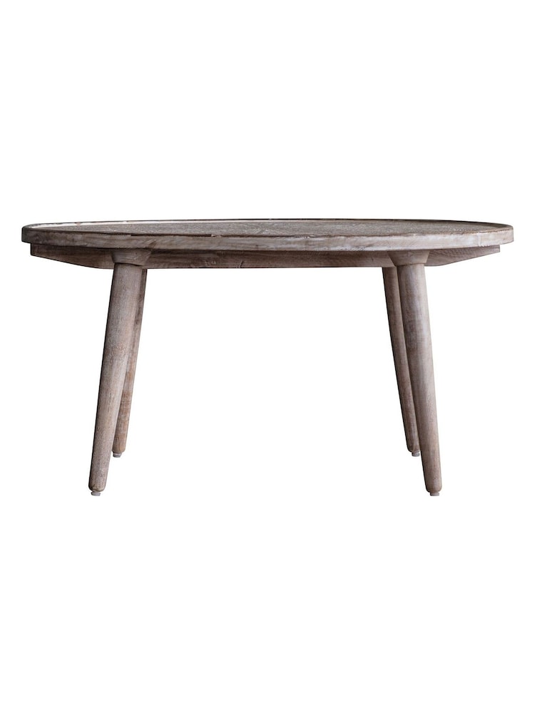 Gallery Home White Agra Round Coffee Table - Image 2 of 3