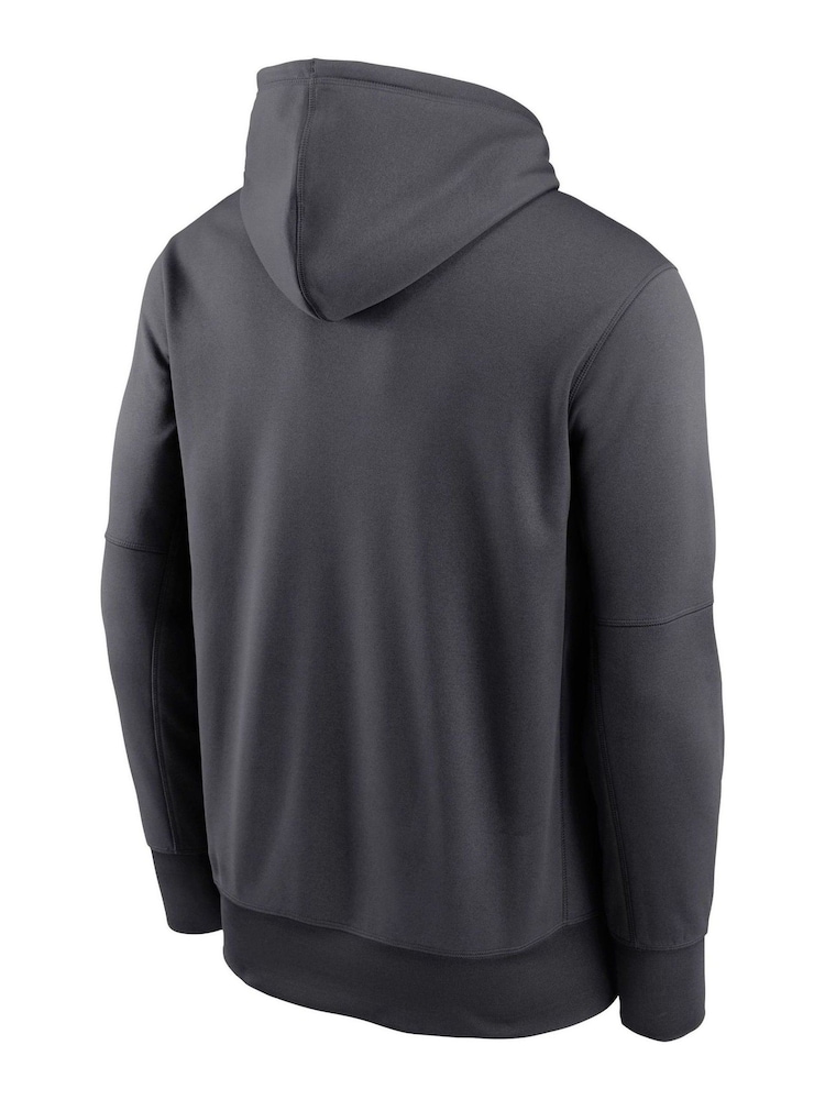 Nike Grey Boston Sox Therma Icon Performance Fleece Pullover Sweat Top - Image 2 of 3