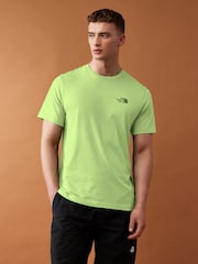 The North Face Green Mens Simple Dome Short Sleeve T-Shirt - Image 1 of 3