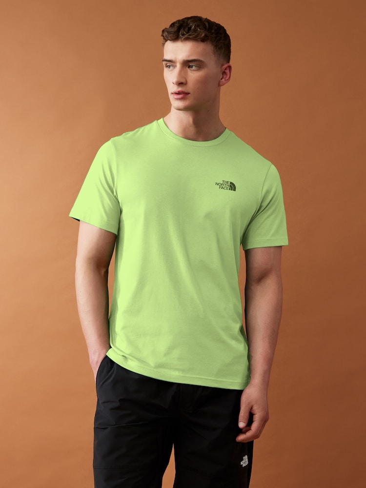 The North Face Green Mens Simple Dome Short Sleeve T-Shirt - Image 1 of 3