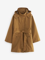 Camel Brown Shower Resistant Rain Jacket - Image 7 of 10