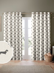 Emily Bond Natural Basil Made to Measure Curtains - Image 1 of 9