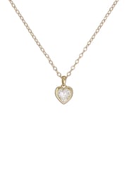 Ted Baker Gold Tone HANNELA: Crystal Heart Pendant Necklace - Image 3 of 10