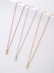 Ted Baker Gold Tone HANNELA: Crystal Heart Pendant Necklace - Image 6 of 10