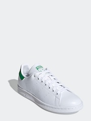 adidas Originals Stan Smith White Trainers - Image 3 of 9