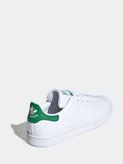 adidas Originals Stan Smith White Trainers - Image 4 of 9