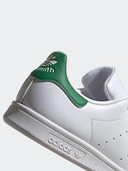 adidas Originals Stan Smith White Trainers - Image 9 of 9