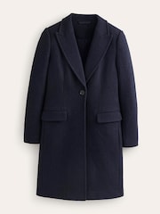 Boden Blue Canterbury Textured Coat - Image 7 of 7
