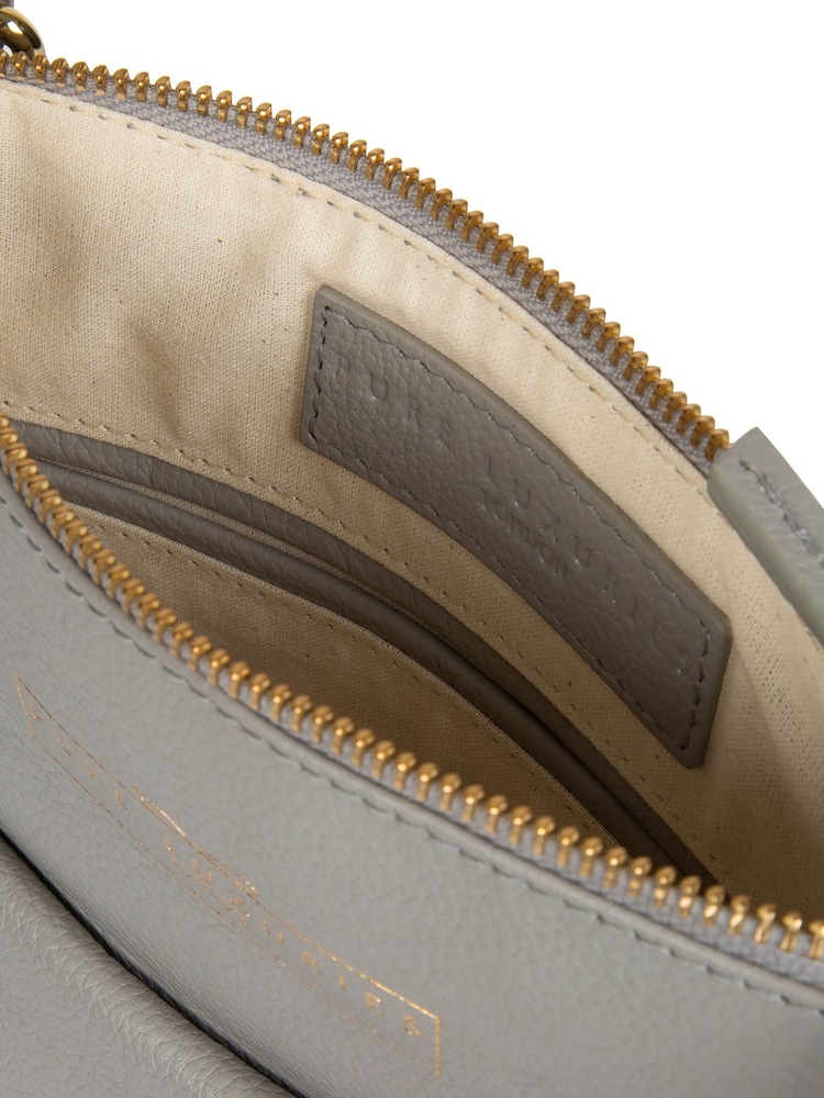 Pure Luxuries London Kenley Leather Cross-Body Bag - Image 5 of 5