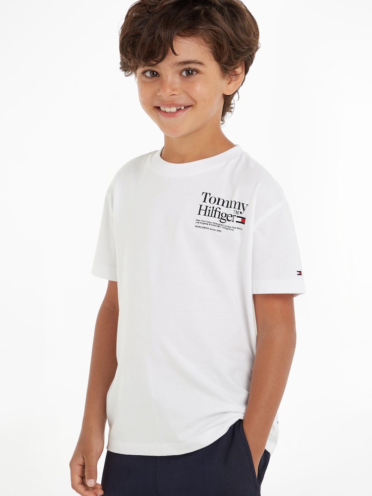 Tommy Hilfiger Timeless White T-Shirt - Image 1 of 1