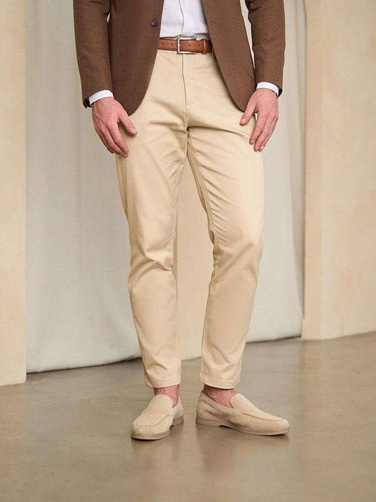 Cavani Cream Breezy Suede Loafers - Image 1 of 5
