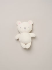 Rock-A-Bye Baby Boutique Pink Quilted Jacket Trousers and Plush Toy Set - Image 5 of 6