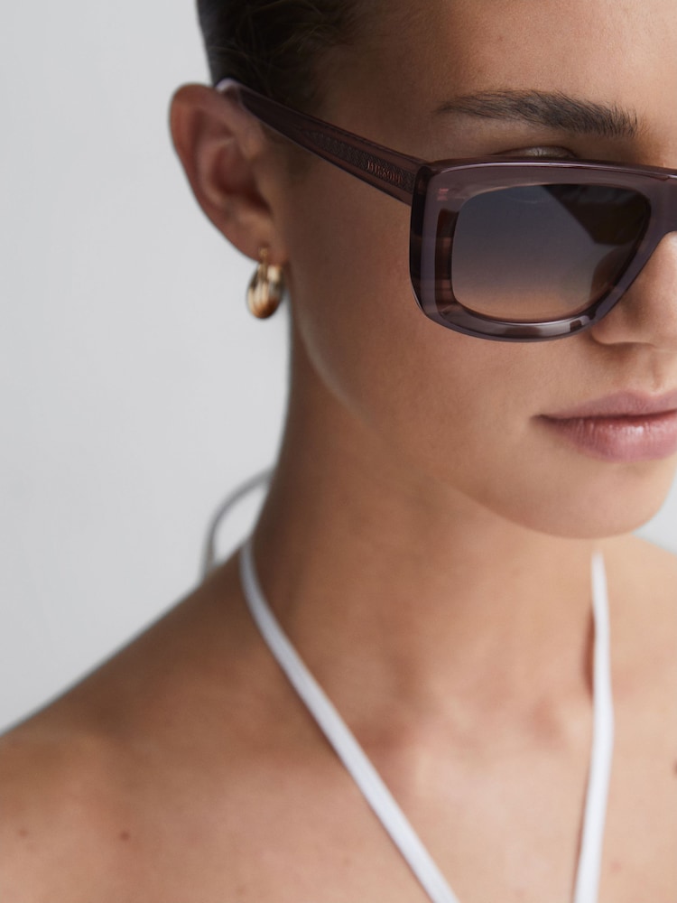 Missoni Eyewear Rectangular Striped Sunglasses - Image 5 of 5