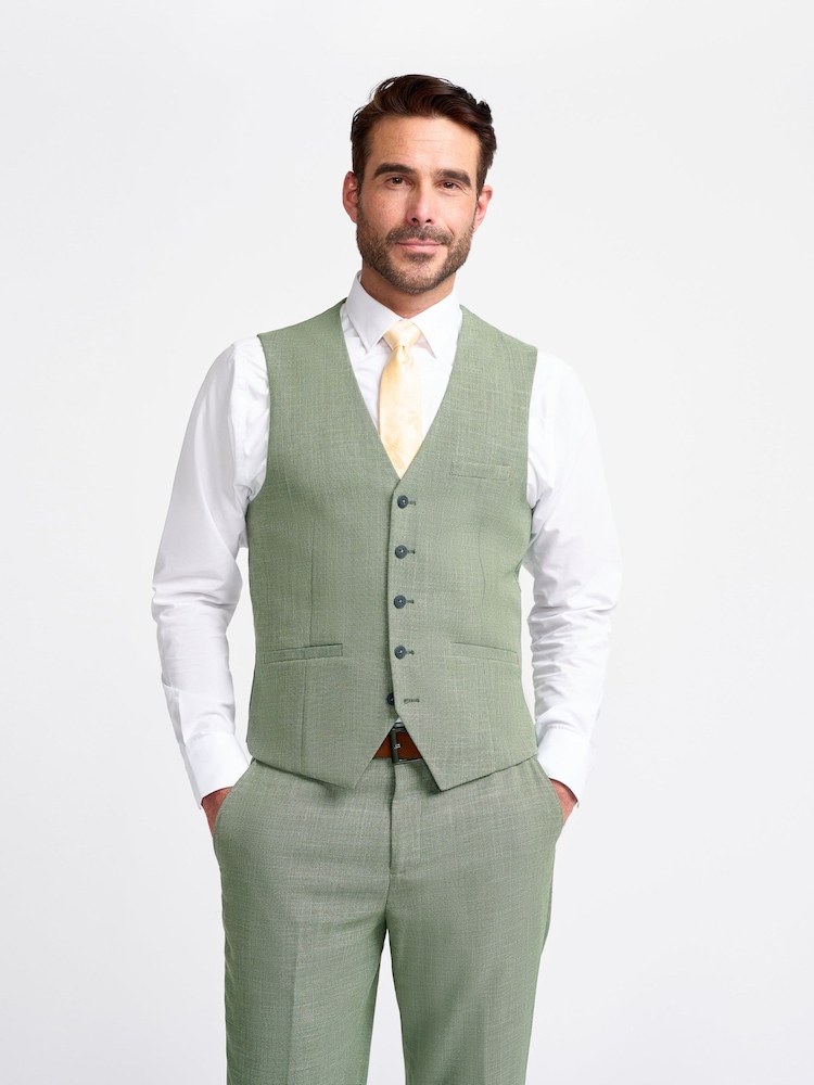 Cavani Green Miami Waistcoat - Image 1 of 3 Cavani Green Miami Waistcoat - Image 1 of 3