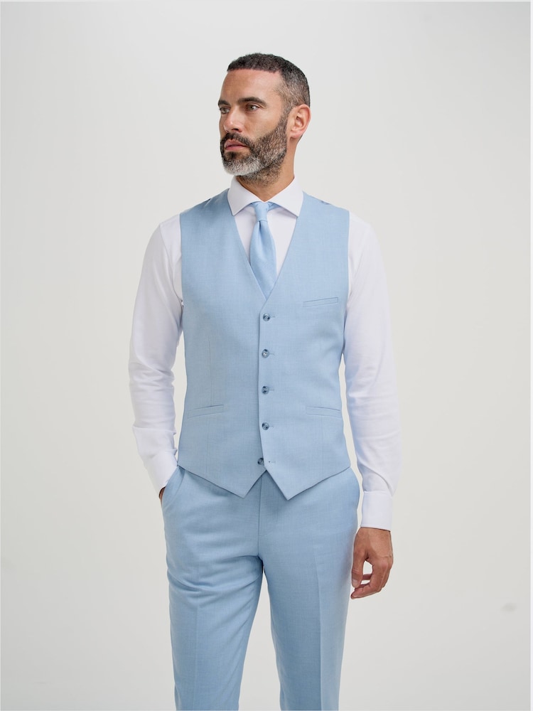 Cavani Blue Malibu Waistcoat - Image 1 of 2 Cavani Blue Malibu Waistcoat - Image 1 of 2