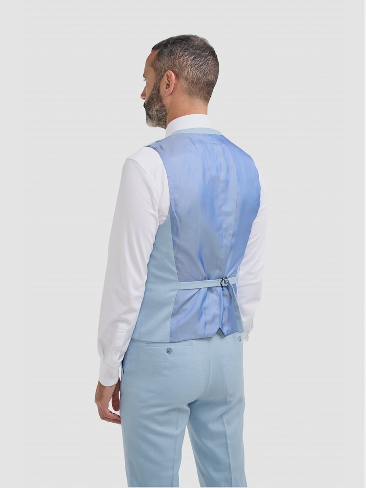 Cavani Blue Malibu Waistcoat - Image 2 of 2 Cavani Blue Malibu Waistcoat - Image 2 of 2