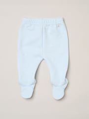Rock-A-Bye Baby Boutique Blue Star Quilted Jacket and Footed Trousers Set - Image 5 of 5