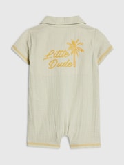 River Island Green Little Dude Romper - Image 2 of 4