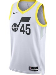 Nike White Utah Jazz Association Edition Swingman Jersey - Donovan Mitchell Unisex - Image 2 of 3